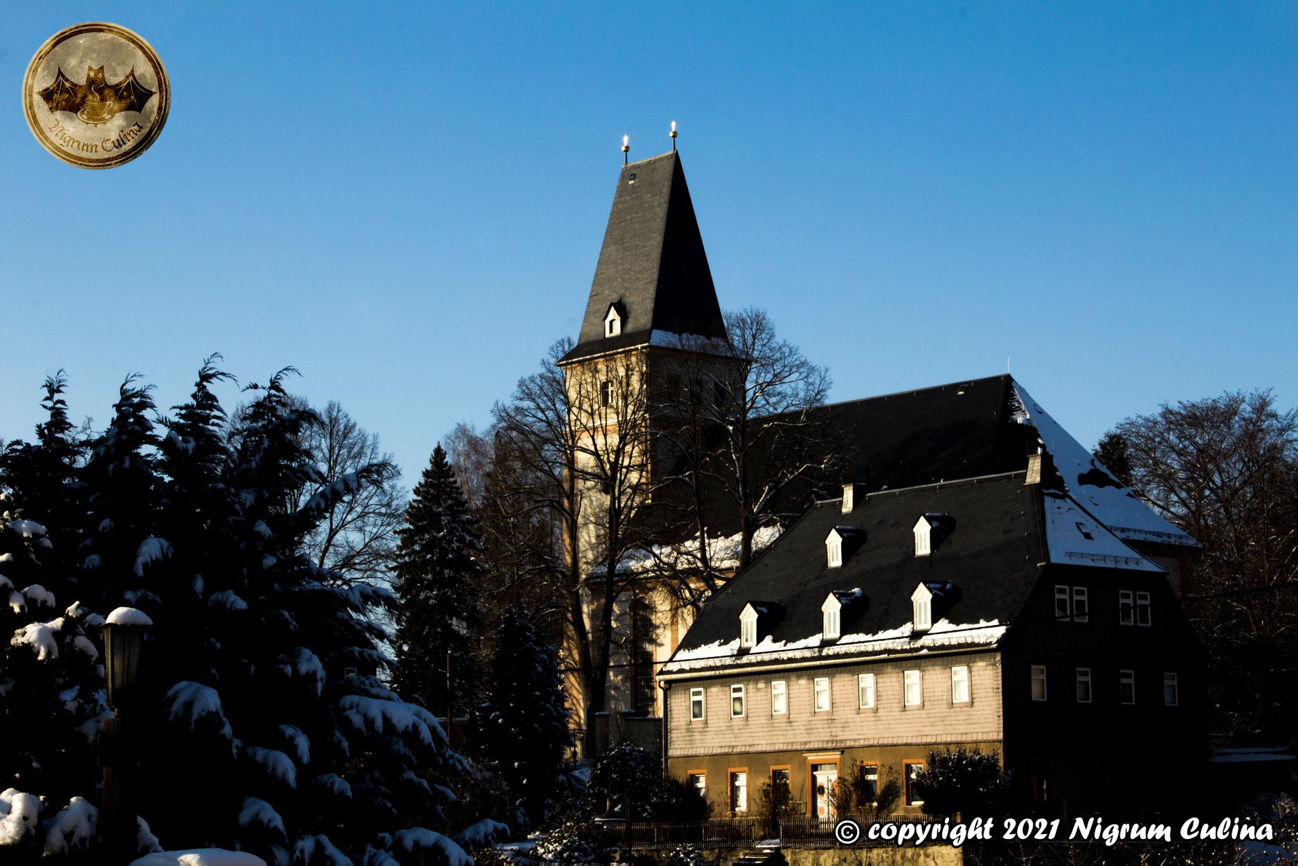 St. Martins Kirche (Oberlungwitz) 10. Januar 